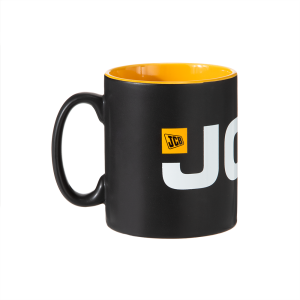 Black & Yellow Mug - JCB logo