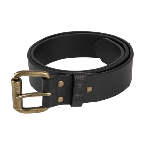 Rossano Black Leather Belt