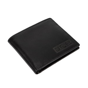 Rossano Black Leather Wallet