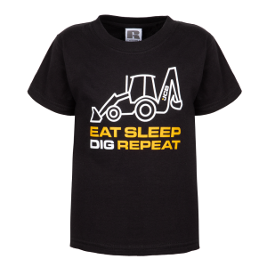 Kids Eat Sleep Dig Repeat T-shirt