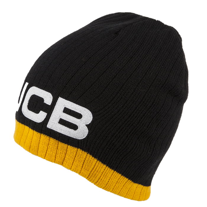 Black and hot sale yellow beanie hats