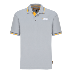 Tipped Polo Shirt - Grey