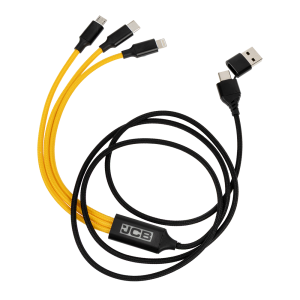 JCB Rope Light Up Charging Cable